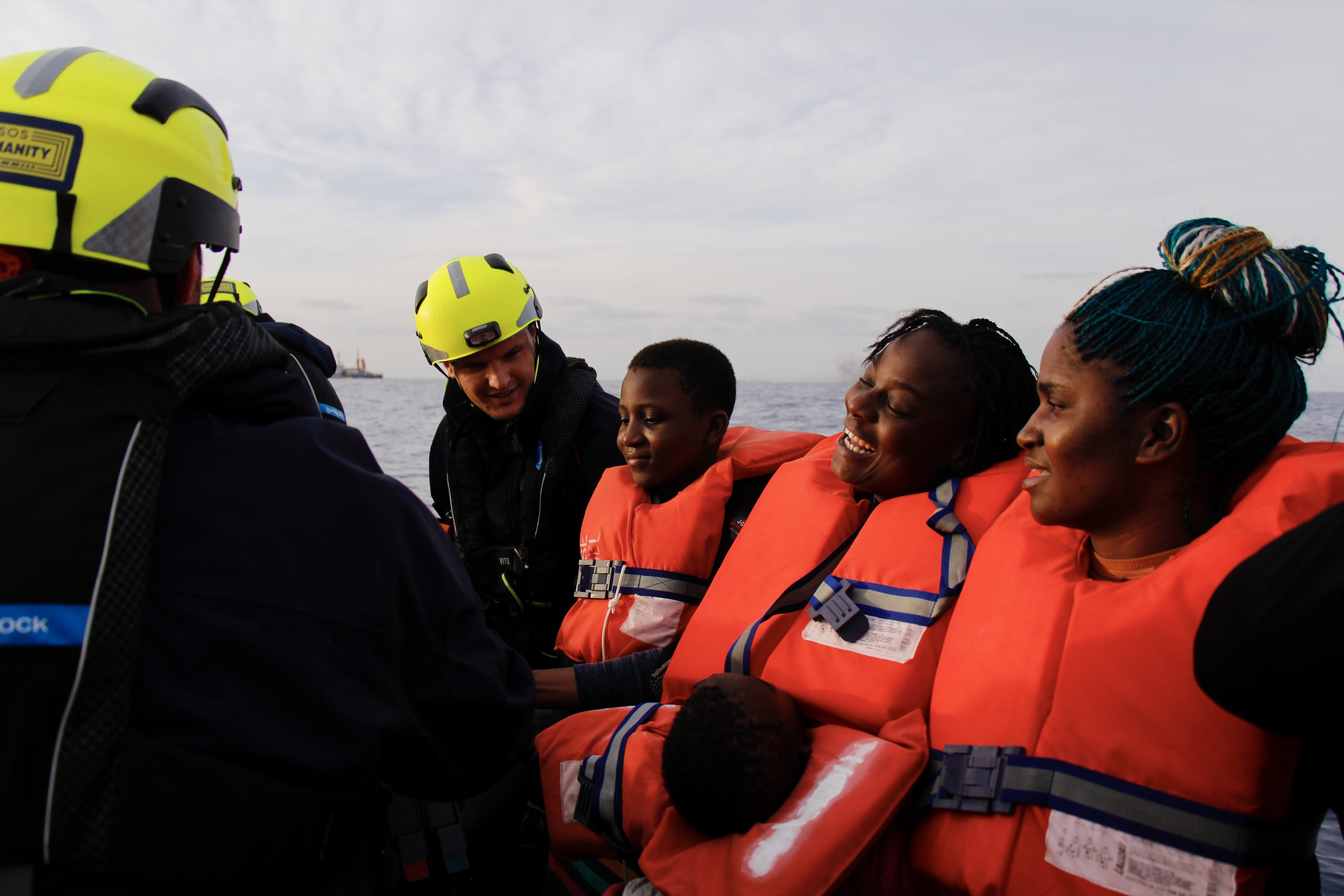 Antoine, Anwalt aus Frankreich, Kulturmediator an Bord der Humanity 1