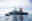 Rettungsschiff Humanity 1 mit schnellem Rettungsboot am Bug im Mittelmeer