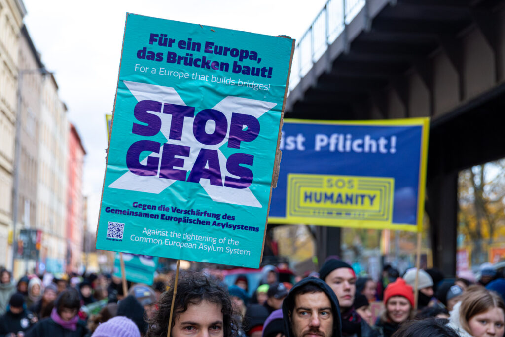 Erklärung GEAS - SOS Humanity