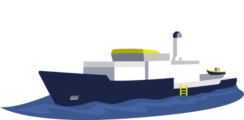 Illustration von dem Rettungsschiff Humanity 1