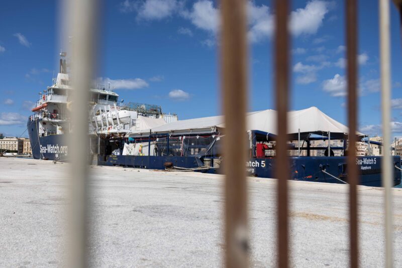 Sea-Watch Schiff festgesetzt